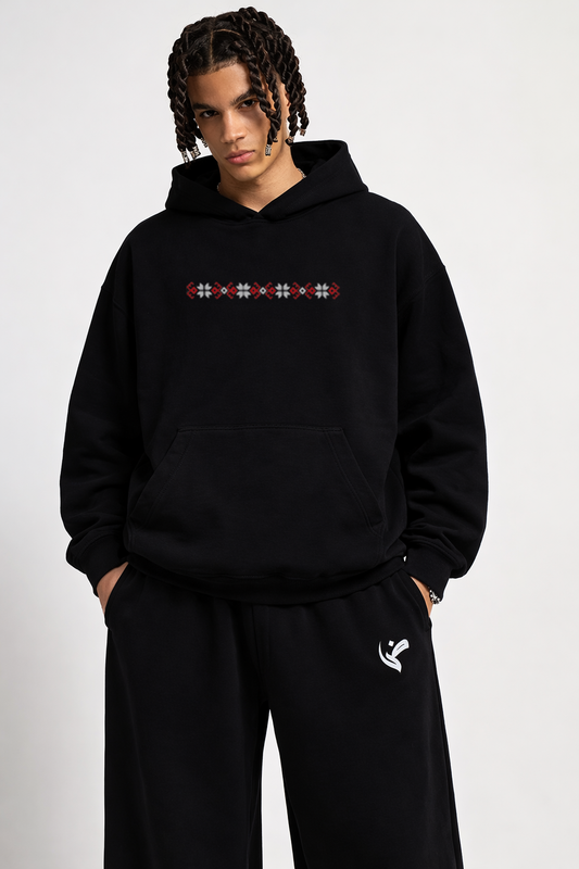 Black Traditional Pattern - Full Set