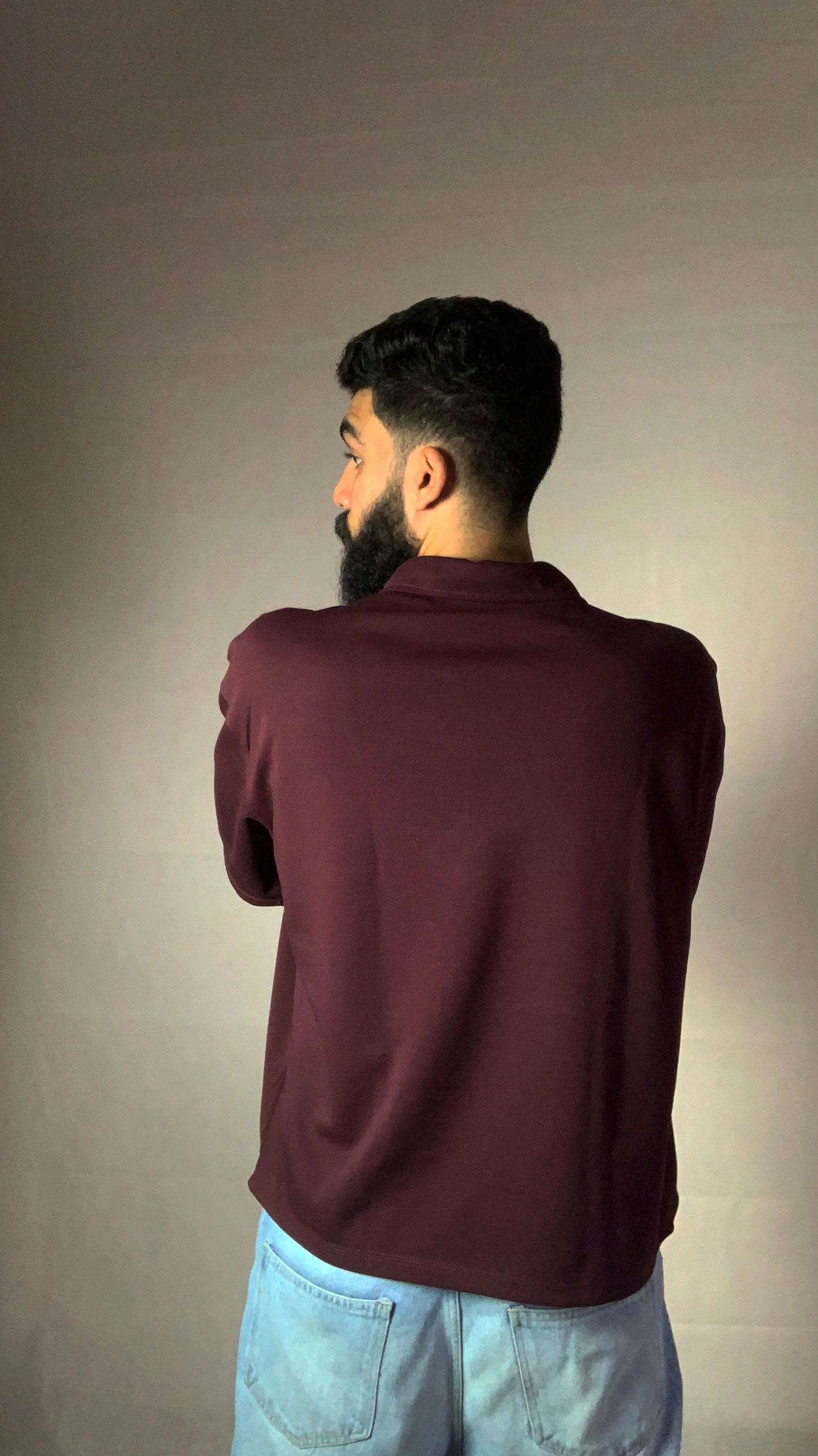 DAAD Burgundy Polo