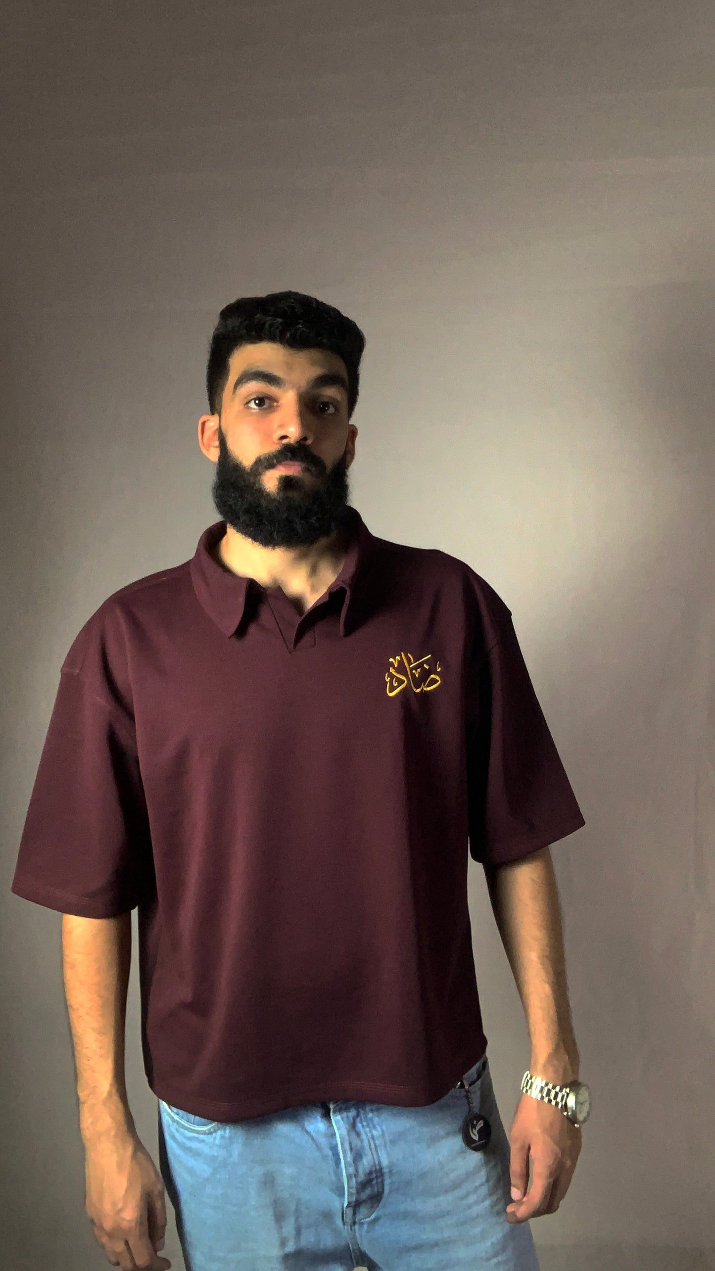 DAAD Burgundy Polo