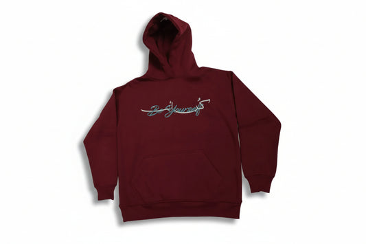 Burgundy - Be Yourself Hoodie