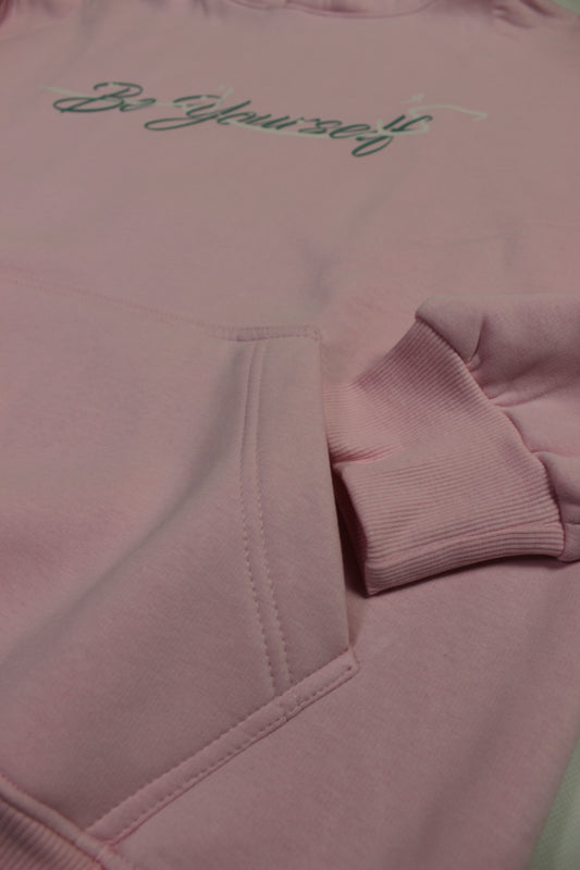 Baby Pink - Be Yourself Hoodie