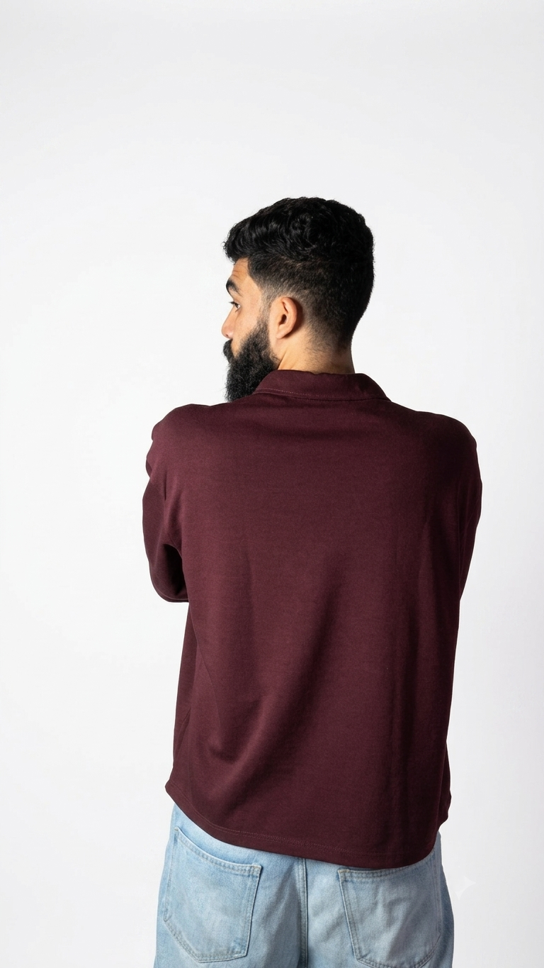 DAAD Burgundy Polo