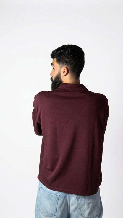 DAAD Burgundy Polo