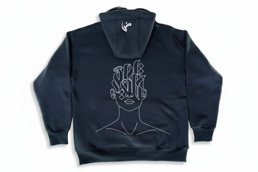 Iron Black - Arabic Identity Hoodie